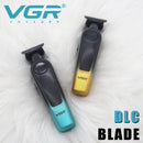VGR V-996 男士专业理发器，带 DLC 刀片，7000 RPM，LED 显示屏，理发店无绳专业修剪器