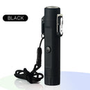 Arc Usb Lighter Camping Outdoor Survival Plasma Lighter With Flashlight Compass Survival Lighters Waterproof And Windproof