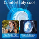 The Zephyr Collar | Rechargeable Bladeless Neck Fan with 66-Vent 3D Airflow