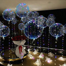 7 Led Luminous Transparent Balloons for Weddings, Birthdays, Bachelor Party (Battery Not Included) Valentine's Day, Anniversary