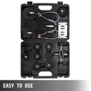 SucceBuy Pneumatic Air Pressure Bleeder, Brake Pressure Bleeding Tool Portable Brake Clutch Bleeder Valve System Kit for Garage