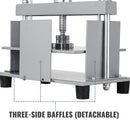 VEVOR Manual Paper Press Machine 12x8.6 inch for A4 Papers 10cm Thickness Steel Frame Paper Press Machine Papermaking Book Press