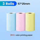 Olaf Mini Printer Paper Thermal Label Sticker 57mm HD Self-adhesive Paper for Phones Wireless Bluetooth Photo lnkless Printer