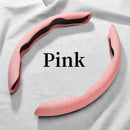 Suede Universal 38CM Car Steering Wheel Booster Cover Non-Slip Auto Interior Steer Protector Decoration Accessories