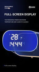 Smart Automatic Foam Soap Dispenser USB Charging Hand Washing Machine ABS Material Two Colors for Bathroom