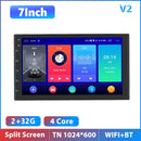 Podofo 2din Android GPS Car Stereo Carplay Radio Bluetooth FM Car MP5 Player 7 9 10 inch For Universal Nissan Toyota Kia Hyundai