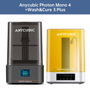 ANYCUBIC Photon Mono 4 LCD UV Resin 3D Printer with 7" 10K high-definition screen High-Speed 3D Printing Size 153×87×165mm