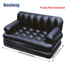Bestway 二合一气垫沙发，充气沙发床，充气躺椅，露营防水，充气沙发 M