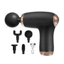 Mini 30 Level Massage Gun Fascia Deep Muscle Relax Body Neck Massager Electric Fitness Equipment Noise Reduction Male Female