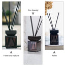 Aromatherapy Bottle Rattan Diffuser Container Kit Empty Glass No Fire Square Fragrance Fire-free Oil