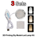 适用于Bambu Lab LED灯套件001硬件Bambulab灯套件LED灯零件模型3D打印零件