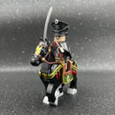 Medieval Napoleonic War French Dragoon British Soldiers Pirates Figures Army Scottish Fuisiler Building Blocks Weapons Brick Toy