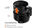 Electric Fryer No Oil/Air Fryer Mondial Pratic AF-35-BF Black 3.5L with Timer - 220V