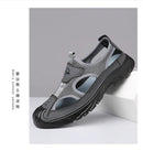 New Summer Sandals Breathable Men Shoes Mesh Outdoor Men Hollow Sandals Antiskid Beach Sandals Flats Footwear Zapatillas Hombre