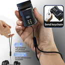 Portable Mini Keychain Light LED High Bright Flashlight Dual Light Source Outdoor Camping Fishing Multi-function Tool Torch Lamp