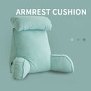 Triangle Reading Pillow Cooling Latex Cushion Big Wedge Adult Backrest Removable Washable Sofa Reading Pillow Back Pillow