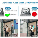 Dahua Original 8CH 8PoE 1HDD NVR NVR4108HS-8P-4KS3 4CH NVR4104HS-P-4KS3 Face Detection SMD Surveillance Network Video Recorder