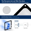 80mm 120mm 140mm PC Chassis Cooling Fan Dust Filter Soft Magnetic Nylon Frame Dustproof Mesh Cover PC Computer Chassis Net Guard