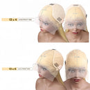 250 Density Human Hair Wigs Blonde 613 Lace Front Wigs 13x6 Straight Human Hair Lace Frontal Wig Brazilian Hair Wigs for Women