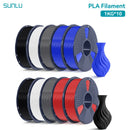 SUNLU PLA PETG PLA Plus 线材 10 卷 3D 线材 1KG/卷 1.75mm 100% 线材整齐排列 适用于欧盟美国 3D 打印