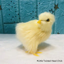 Simulation Chick Decor Plush Chicken Model Figurine Cute Oranment Realistic Furry Animal Doll Chicken Easter Gift Kids