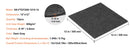 The Groundwork | 12×12" Self-Adhesive Modular Flooring System