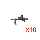 WWII Military Building Blocks Accessories Soldier Figures Weapons Box Rifle Submachine Gun AKM Shield Mini Brick Toy K003 Gift