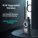 K18S 倒车摄像头探测器 GSM 音频错误查找器 GPS 信号扫描仪升级版射频跟踪器探测器