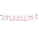 Easter Banner Rabbit Cake Topper Easter Hanging Garland Home Bunting Flags Easter Decor for Home Kids  Birthday Party Supplies