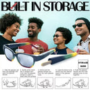 R&R Sunglasses Rolling Paper Storage Removable Glasses Holder Dry Herb Horn Tube for Smoking Pipes Accessories Gifts for Men