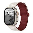 Magnetic Strap for Apple Watch Band 44mm 49mm 45mm 41mm 40mm Silicone Bracelet for IWatch Ultra 2 Series 9 8 7 6 5 4 SE 3 42mm