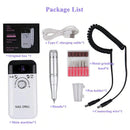45000RPM Electric Nail Drill Machine Nail File For Manicure Pedicure Salon Rechargeable Sanding Tool