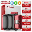 THINKCAR BD6 OBD2 Bluetooth Scanner Full System Diagnostic OIL IMMO ETS BLEED Brake Reset Lifetime Free Auto VIN Car Code Reader
