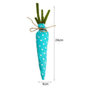 1pc Easter Rabbit Doll Toys Bunny Cloth carrot Cute for Easter Home Party Decoration Supplies Kid Gift Favor Doll Ornament 2024