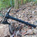 The Splitting Edge | 48cm Forged Camp Axe with Leather Sheath
