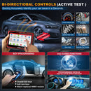 LAUNCH X431 PRO ELITE OBD2 Scanner Full Systems Car Diagnostic Tool 32 Reset CANFD DOIP ECU CODING Active Test FCA SGW VAG