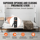 SucceBuy Murphy Bed Kit Full Size Vertical Deluxe DIY Wall Mechanical Hardware Pneumatic Lever Heavy Duty Frame for Guestroom