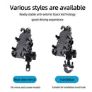 Motorcycle Phone Holder with Shock Absorber/no Shock Absorber Bike Handlebar Rearview Mirror Mount Stand Clip for 4.7-7.1″ Phone