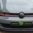 1/2Pcs Car Front Bonnet Grill Rear Trunk Emblem Logo Cover For Volkswagen VW Golf 6 Mk6 Golf 7 7.5 8 VARIANT Polo 2013-2023