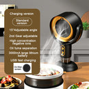 Kitchen Exhaust Fan Desktop Range Hood 15 Degree Adjustable Kitchen Vent Hood Mini Table Rangehood For Cooking Indoor Barbecues