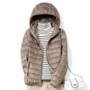The Cumulus | Ultralight Packable Down Puffer Jacket for Women