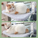舒适猫吊床 - 经久耐用悬挂式猫窝，节省空间设计，易于安装