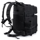 45L Tactical Backpack For Men With MOLLE Webbing System Outdoor Survival Gym Fitness Hiking Camping Backpack Dual Cup Holders Large Capacity Rucksack For Wilderness Trip Travel Daily Work Commute Outdoor Camping Activities Ge