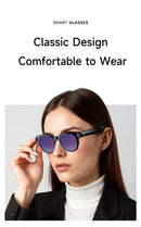 The Witness Frame | 800W Camera Smart Glasses with AI Translation and Bluetooth 5.3