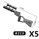 MOC Medieval Accessories Building Blocks Military Soldiers Shoulders Armor Blaster Helmets Weapons War Bricks Children Toys B038