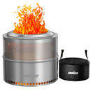 The Ember Hearth | Stainless Steel Smokeless Fire Pit System