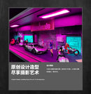 1/64 Diorama Car Parking Lot Model LED Light Underground Double-layer Car Garage Scene Model Display