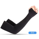 1Pair UV Sun Protection Compression Arm Sleeves,Cooling for Men Women Summer Sunblock,for Driving,Fishing,Cycling,Hiking