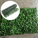 人造植物墙叶对冲草垫绿化板围栏 40x60cm 景观仿真草坪绿色植物