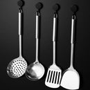 5PCS/SET 304 Stainless Steel Practical Spatula Kitchen Utensil Set Cooking Tool Slotted Turner Rice Spoon Ladle Cooking Tools